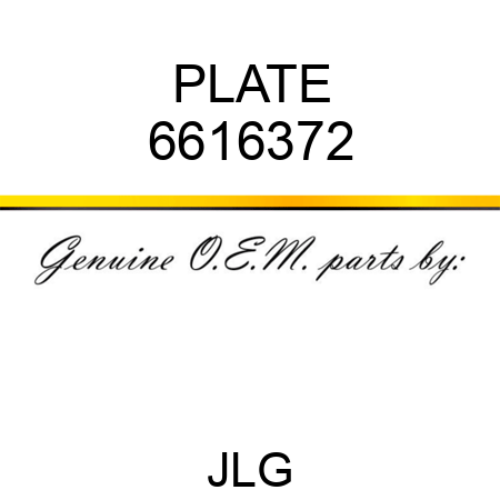 PLATE 6616372