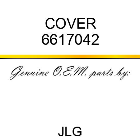 COVER 6617042