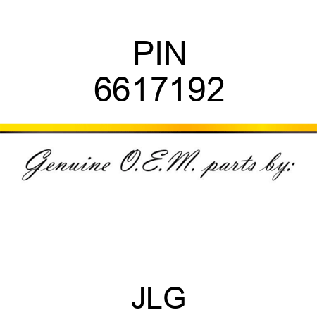 PIN 6617192
