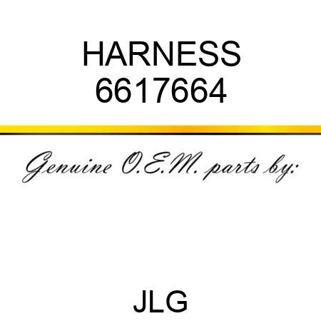 HARNESS 6617664