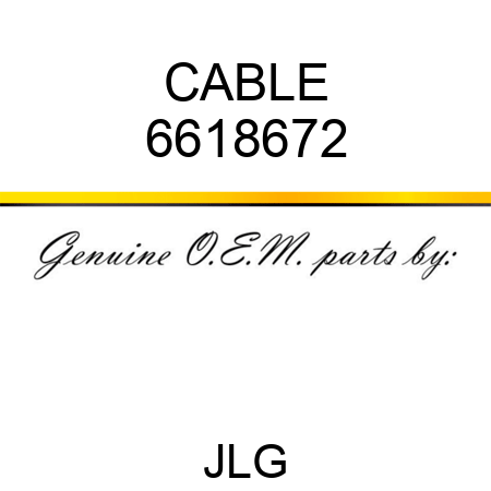 CABLE 6618672