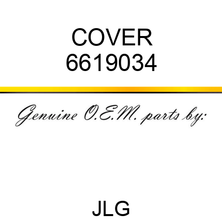 COVER 6619034