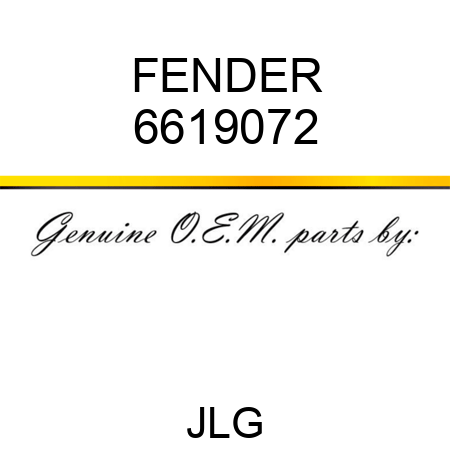 FENDER 6619072