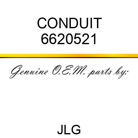CONDUIT 6620521