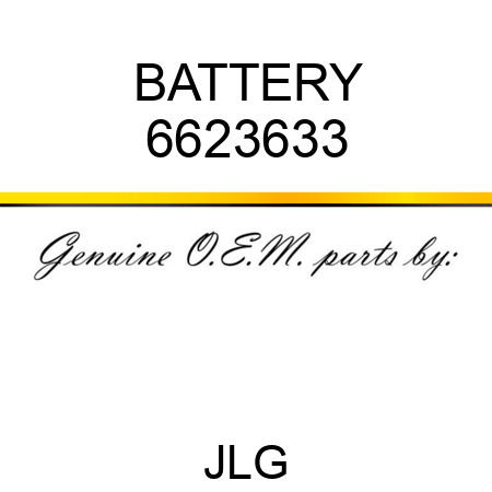 BATTERY 6623633