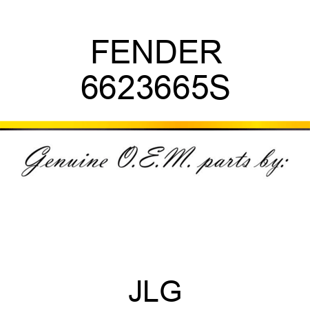 FENDER 6623665S