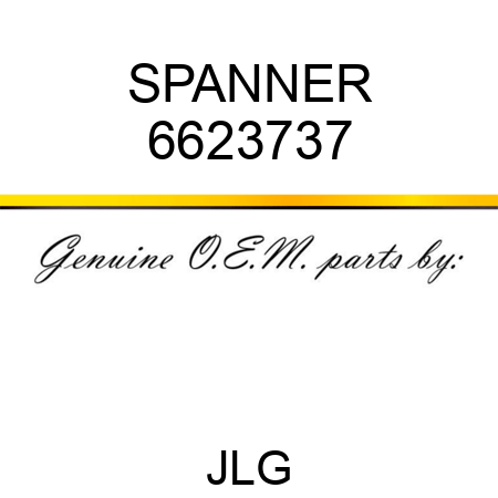 SPANNER 6623737