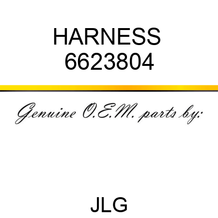 HARNESS  6623804