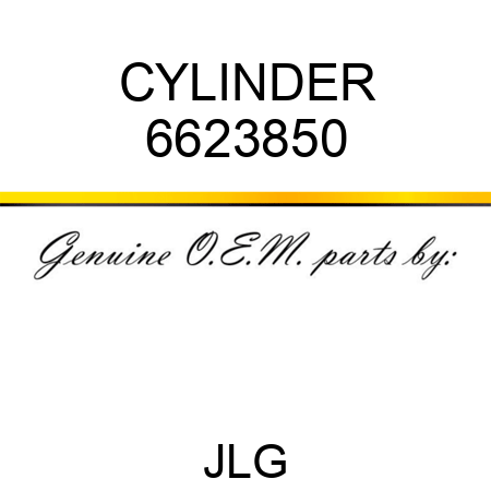 CYLINDER 6623850