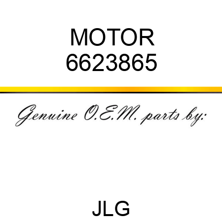 MOTOR 6623865