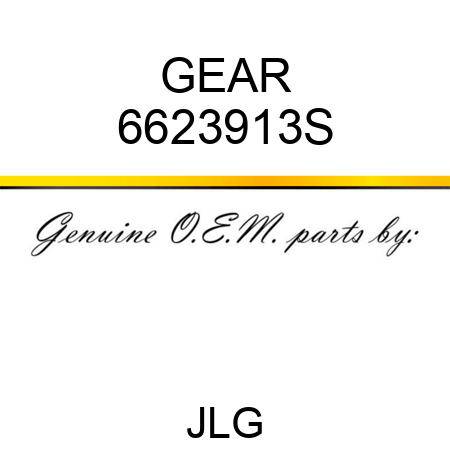 GEAR 6623913S