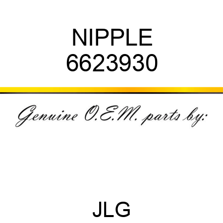 NIPPLE 6623930