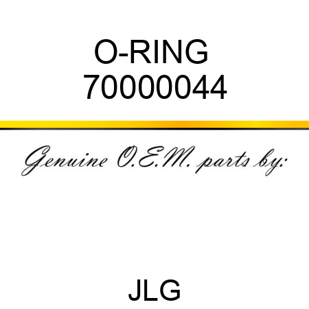 O-RING  70000044