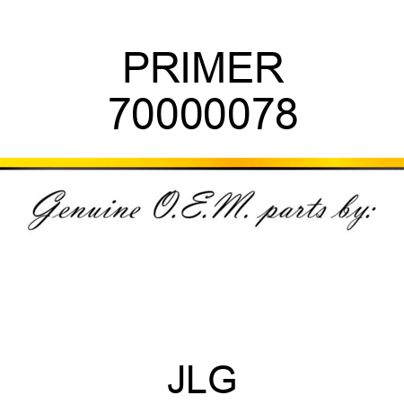 PRIMER 70000078