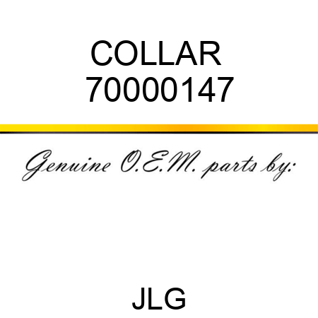 COLLAR  70000147