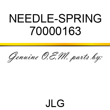 NEEDLE-SPRING 70000163