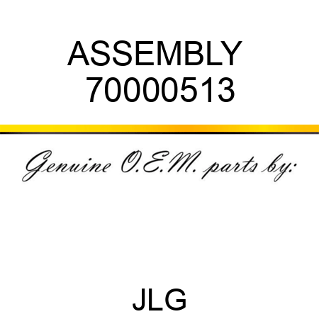 ASSEMBLY  70000513