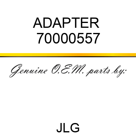 ADAPTER  70000557