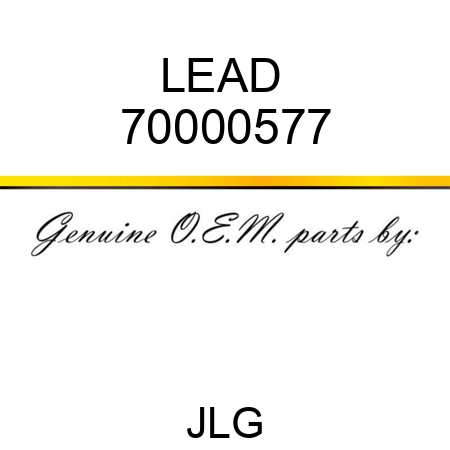 LEAD  70000577