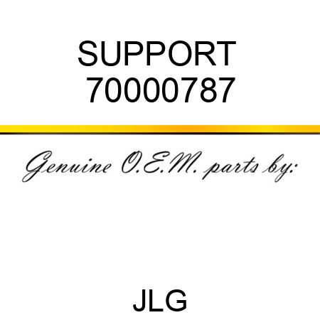 SUPPORT  70000787
