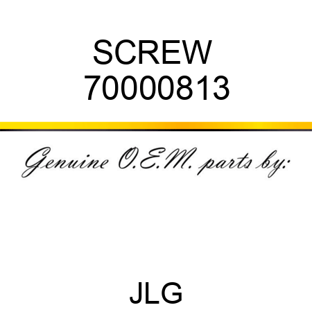 SCREW  70000813