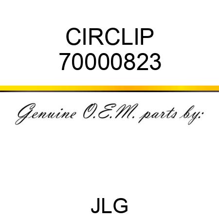 CIRCLIP 70000823