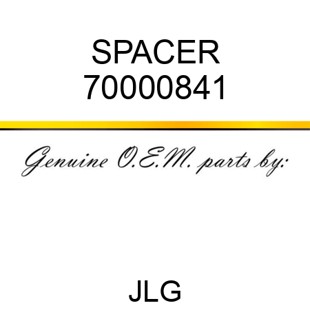 SPACER 70000841