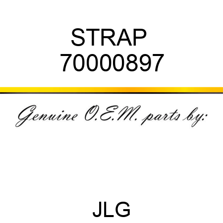 STRAP  70000897