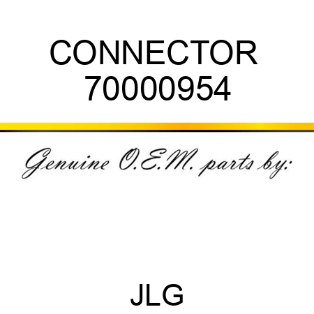 CONNECTOR  70000954