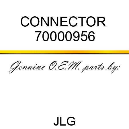 CONNECTOR  70000956