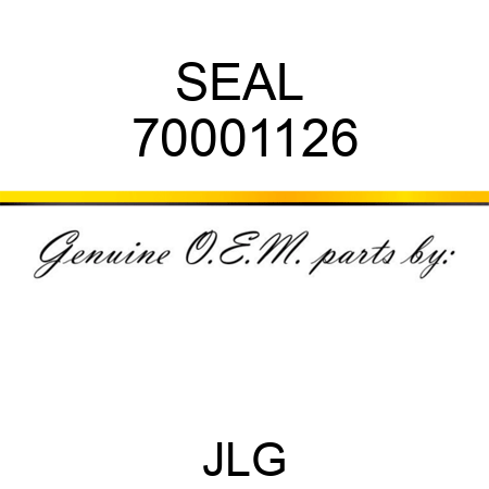 SEAL  70001126