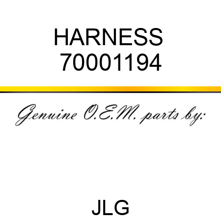 HARNESS  70001194