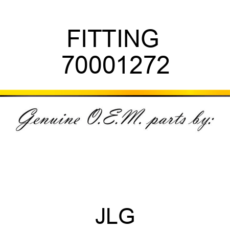 FITTING  70001272