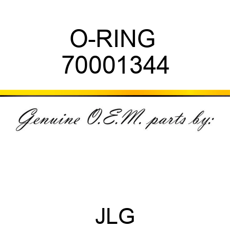 O-RING  70001344