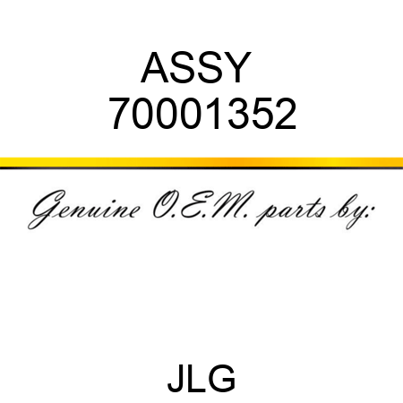 ASSY  70001352