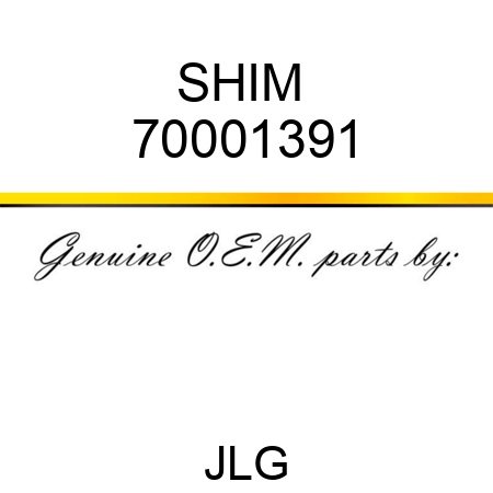 SHIM  70001391
