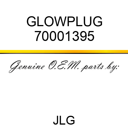 GLOWPLUG 70001395