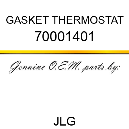 GASKET THERMOSTAT 70001401