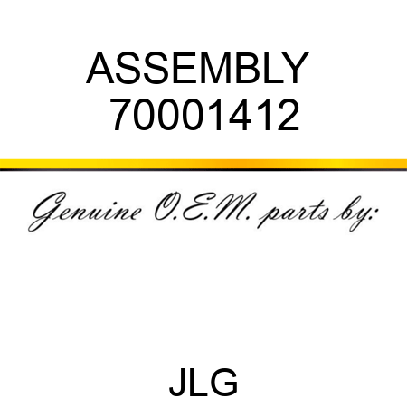 ASSEMBLY  70001412