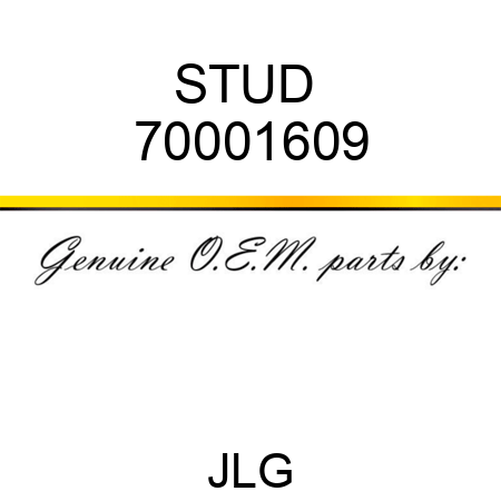 STUD  70001609