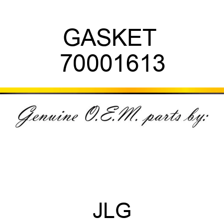 GASKET  70001613