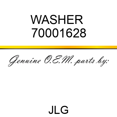 WASHER  70001628