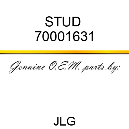 STUD  70001631