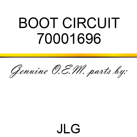 BOOT CIRCUIT 70001696