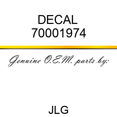 DECAL  70001974