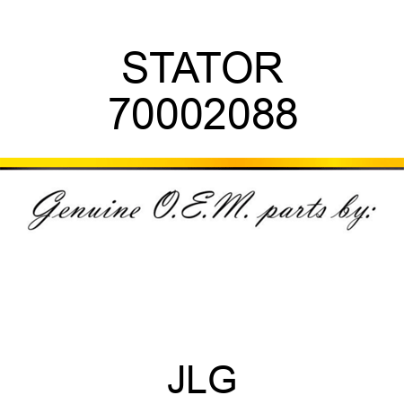 STATOR 70002088