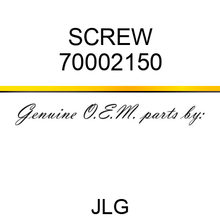 SCREW 70002150