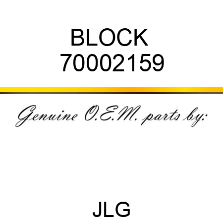 BLOCK  70002159