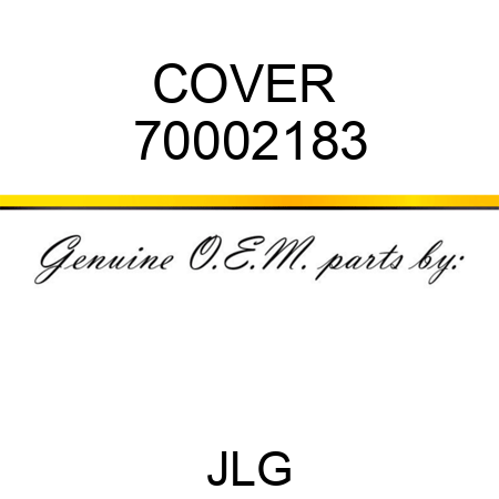 COVER  70002183