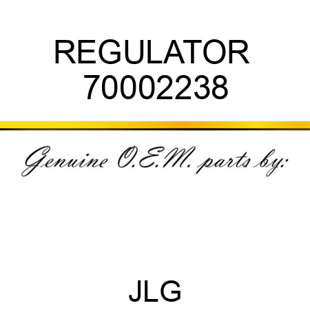 REGULATOR  70002238